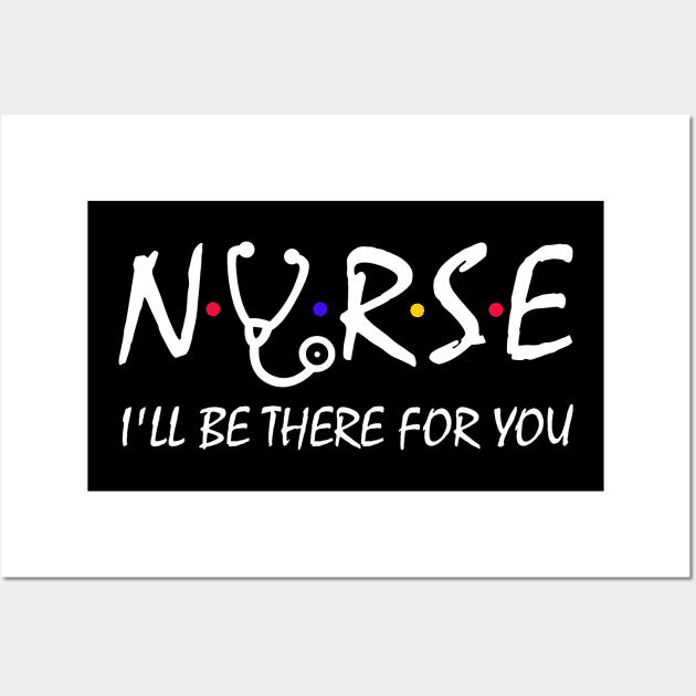 Funny Nurse Shirt Wall Art by KsuAnn